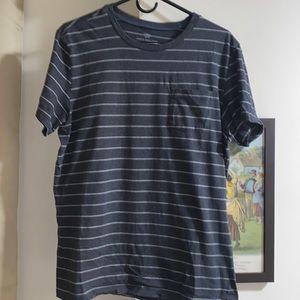 Mack Weldon dark striped T shirt